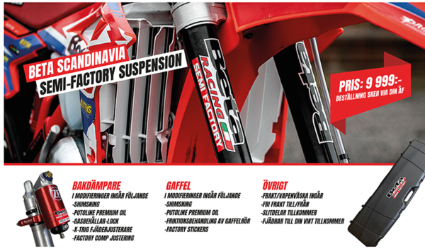 SEMI FACTORY SUSPENSION FLYER-ORDERSEDEL