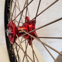 Wheel 21-1,60 BETA 13-> BLACK RIM/RED HUB