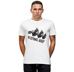 PADDOCK T-SHIRTS FLYING HIGH WHITE M