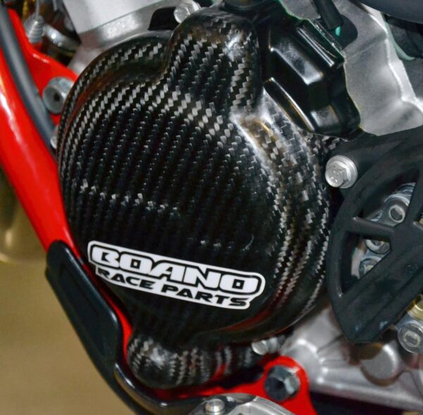 Flywheel cover protection 125/200 18-> Carbon