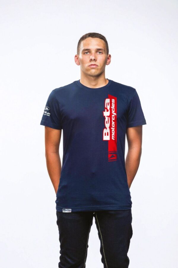 PADDOCK T-SHIRTS BLUE RED STRIPE XXXL