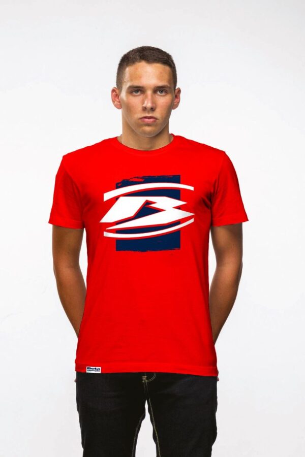 PADDOCK T-SHIRTS FULL RED LOGO XL