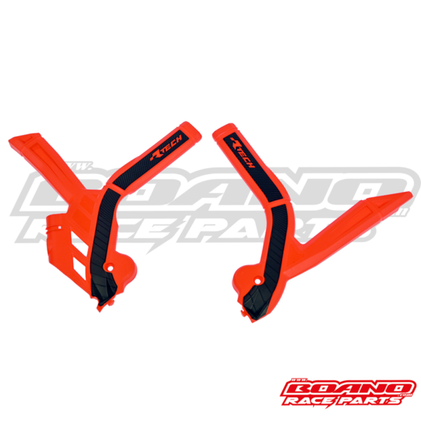 RTECH Frame Protectors Red-Black Beta RR '20->
