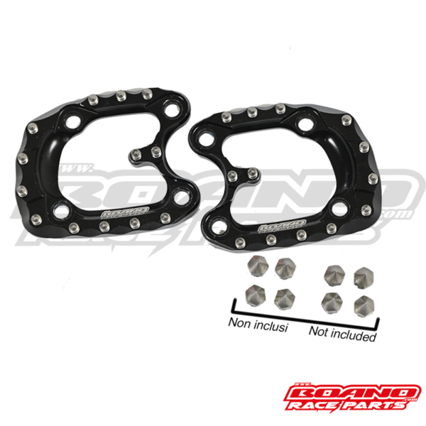 Footpeg replacement pad Beta RR 20> - BLACK