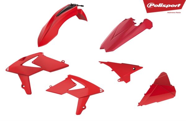 Plastkit enduro Beta RR 18-19, Röd