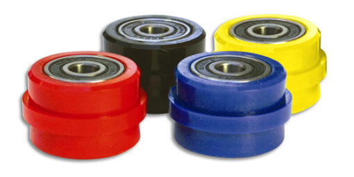 Kedjerulle TM Beta RR/RS 10-18 125-500 övre fäste, 6 mm bult Svart