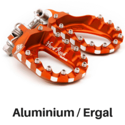 FOOTREST S3 HARDROCK ALU ENDURO ORANGE