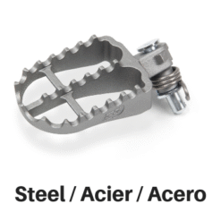 FOOTPEGS ENDURO STEEL HARDROCK