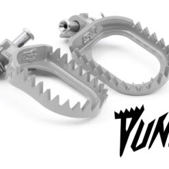 PUNK S3 FOOTREST SILVER