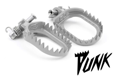 PUNK S3 FOOTREST SILVER