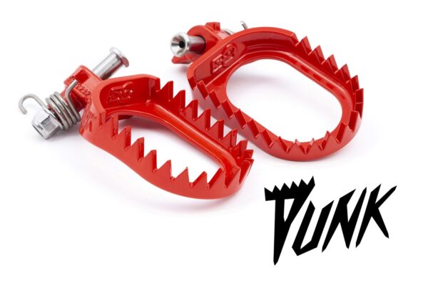 PUNK S3 FOOTREST RED