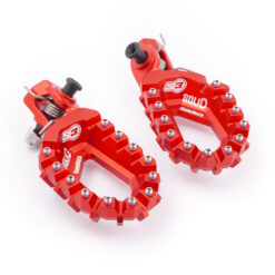 FOOTREST KIT S3 HR SOLID GASGAS RED
