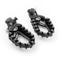 FOOTREST KIT S3 HR SOLID KTM/HKY/GG BLK