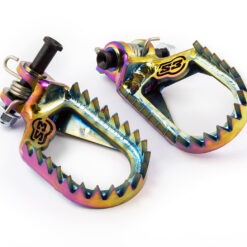 TITANIUM S3 FOOTPEGS RAINBOW SH